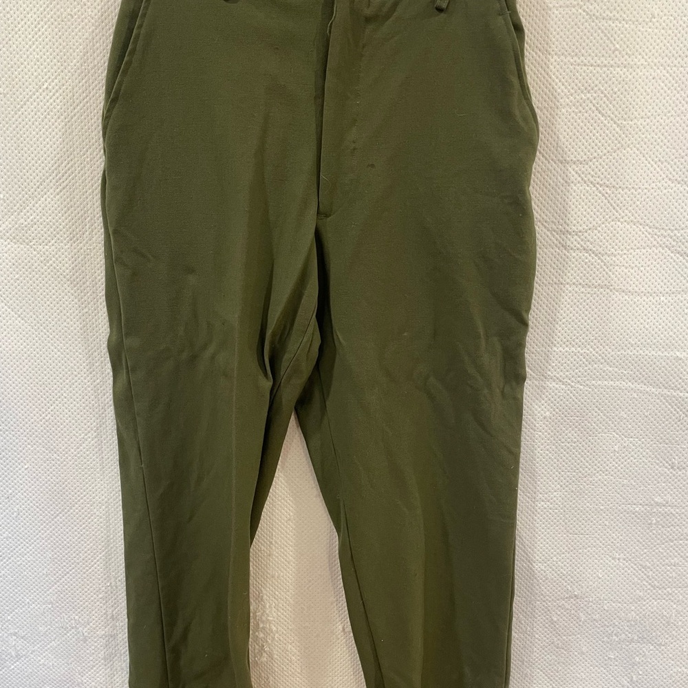 Classic Olive Chinos for Men